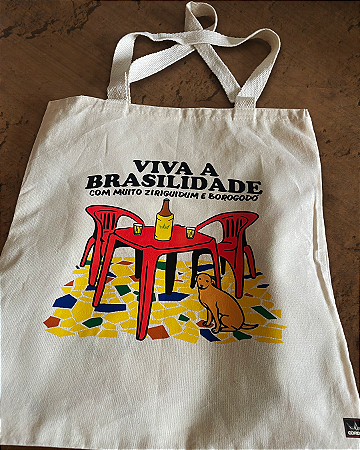 Ecobag / Sacochila Viva a Brasilidade