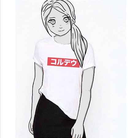 Camiseta Feminina,  Cordel In Japan
