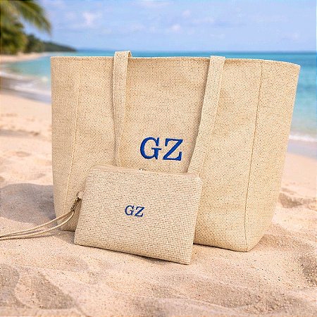 Bolsa de Praia com Carteira