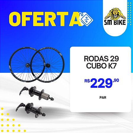 RODA MTB ARO 29 COM AROS VZAN VNINE - Venda na Loja Física
