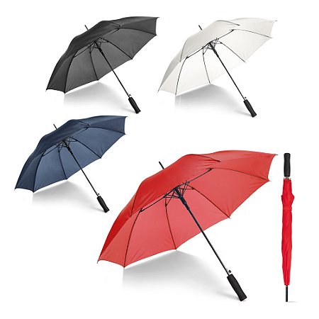 Guarda chuva sombrinha varetas em vibra de vidro e abertura automática 99142