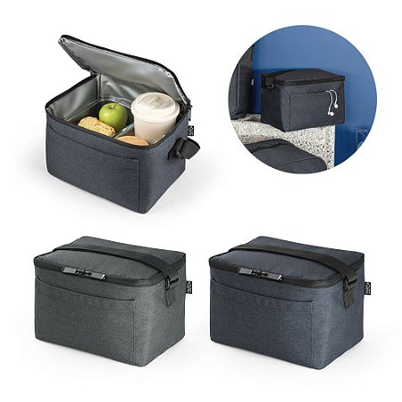 Cooler. Bolsa térmica 7 L em 600D poliéster reciclado (100% rPET) 98427