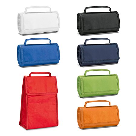 Cooler. Bolsa térmica dobrável 2 L em non-woven (80 g/m²) Cód 98413