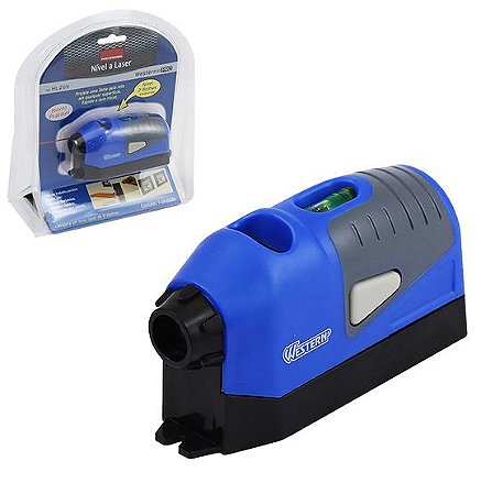 NIVEL A LASER C/2 BOLHAS EMBUTIDO HL-205 WESTERN