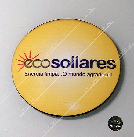 Porta copo redondo personalizado - 6 unidades