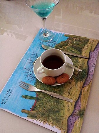 Jogo americano Paisagem de Itacoatiara