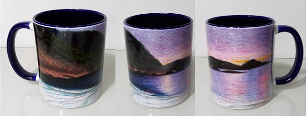Caneca  Entardecer na Praia de Itaipu  - Niterói