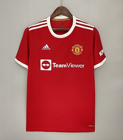 Camisa Manchester United Titular 2021/22 - Feliciano.imports