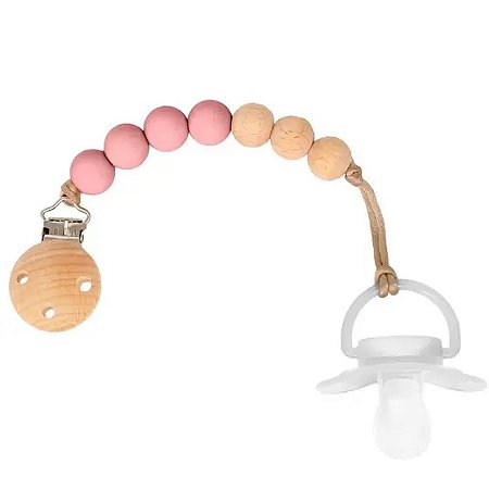 //PRENDEDOR DE CHUPETA SILICONE E BAMBU 15645/15646/15647//