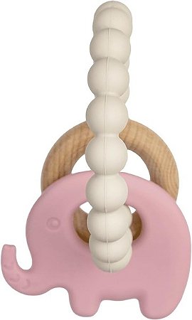 //MORDEDOR EM SILICONE E BAMBU ELEFANTE 18849/18850/18851//