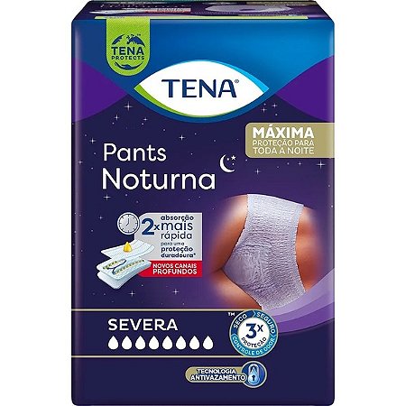 //ROUPA INTIMA TENA PANTS NOTURNA 1X7 123835/36//