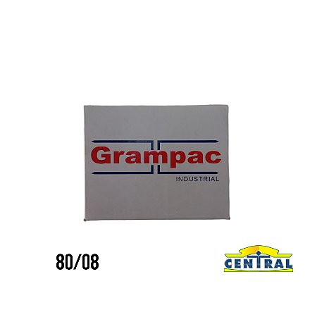 Grampos 80/08 cx c/ 10,500 - Grampac