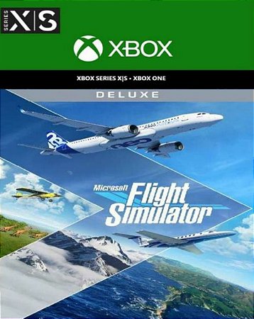 MICROSOFT FLIGHT SIMULATOR: DELUXE EDITION - XBOX SEREIS X|S