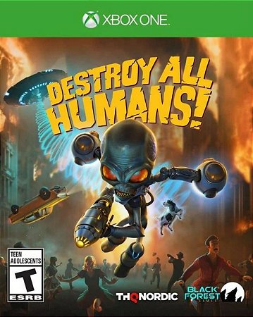 DESTROY ALL HUMANS! XBOX ONE MIDIA DIGITAL