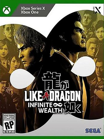 LIKE A DRAGON: INFINITE WEALTH DELUXE EDITION XBOX One e Series x|s