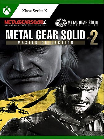 METAL GEAR SOLID: MASTER COLLECTION Vol. 2 Mídia Digital Xbox