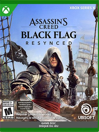 Assassin's Creed Black Flag Resynced Edição Deluxe Mídia DIgital Xbox