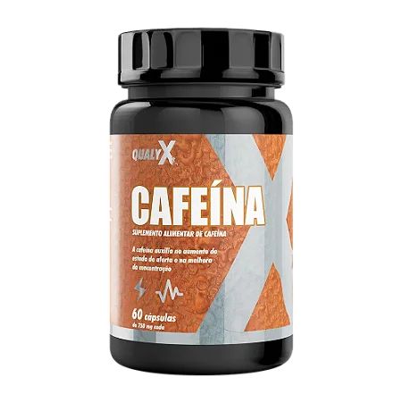 Cafeína Qualyx 60 Cápsulas