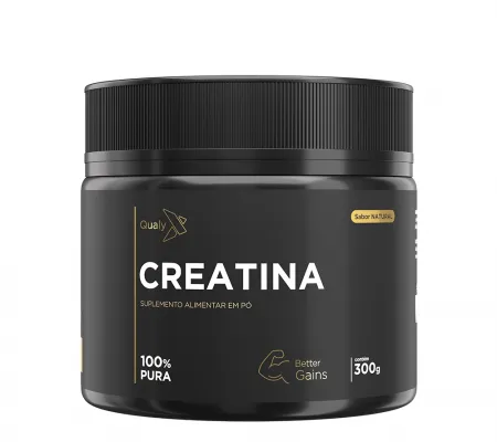 Creatina QualyNutri 300g 100% Pura