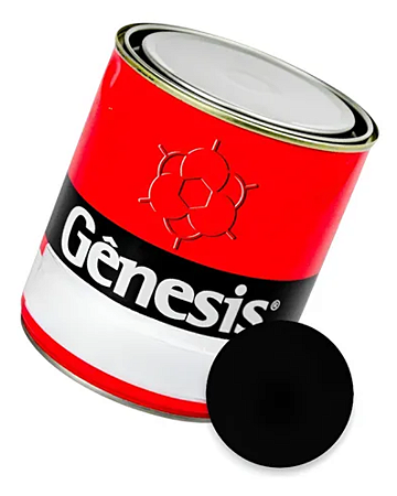 TINTA VINILICA FOSCA PRETA 220 ML