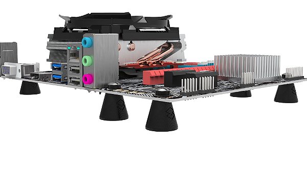 Suporte Externo Placa Mãe GPU-VGA/PRETO