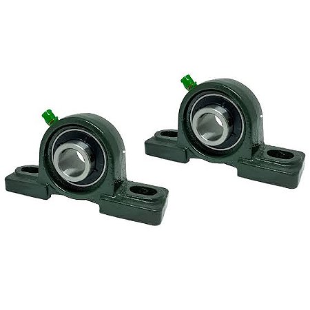 MANCAL + ROLAMENTO UCP 205 - EIXO 25 MM - 02 PEÇAS