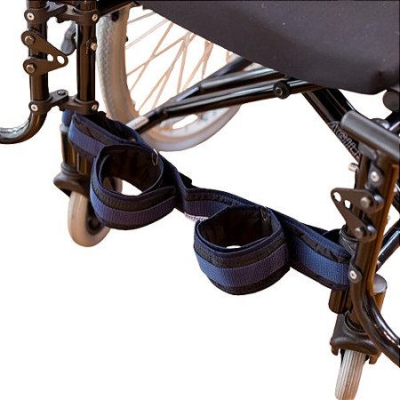 Cinto Trava De Pés E Tornozelos Para Cadeira De Rodas