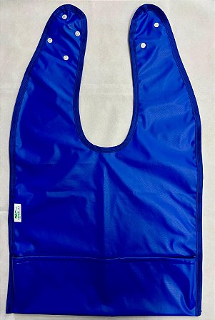 Babador Adulto Em Courvin Com Bolsa Coletora Da Senior Care