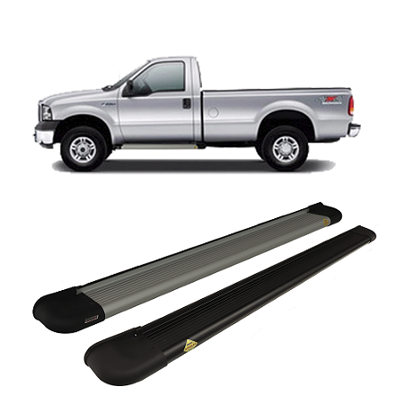 Estribo Plataforma Aluminio F250 F350 F4000 Cabine simples
