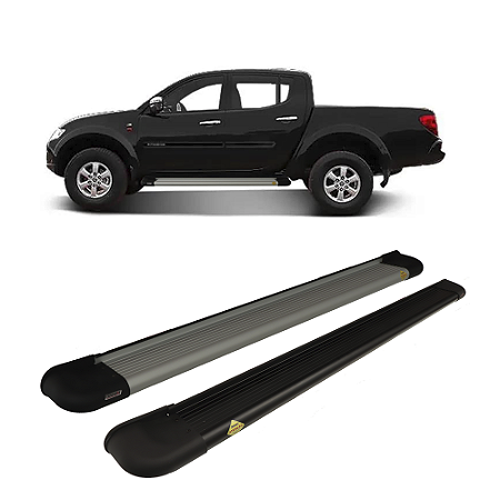 Estribo Plataforma Aluminio L200 Triton