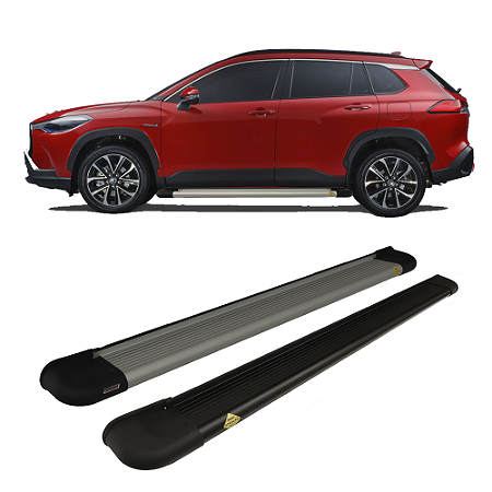 Estribo Plataforma Aluminio Corolla Cross