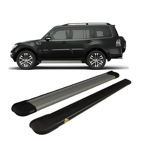 Estribo Lateral Aluminio pajero Full 4 portas