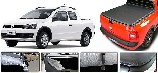 Capota Marítima Flash Cover Force Saveiro G5 G6 Cabine Dupla