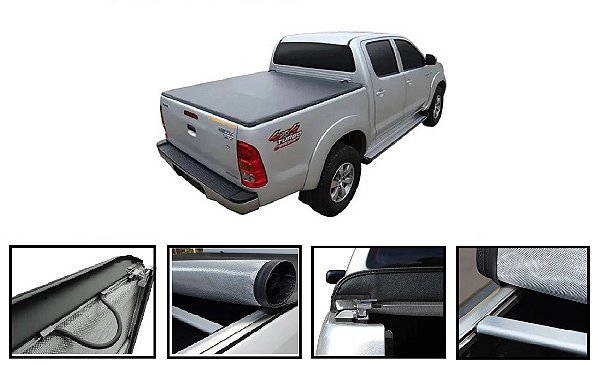 Capota Marítima Hilux Cabine Dupla 2005 Até 2015