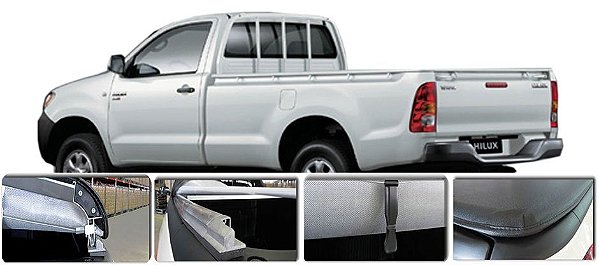 Capota Marítima Hilux Cabine Simples Ano 2005 a 2015