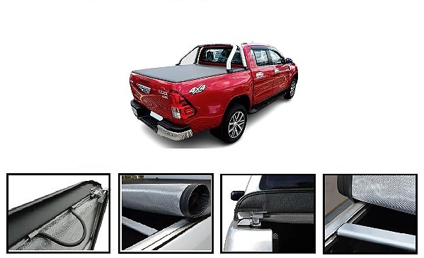 Capota Marítima Solar Hilux Cabine Dupla 2016 2025
