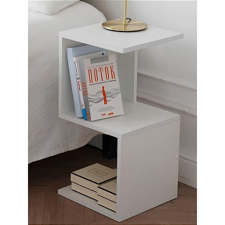 Mesa de Cabeceira em S
