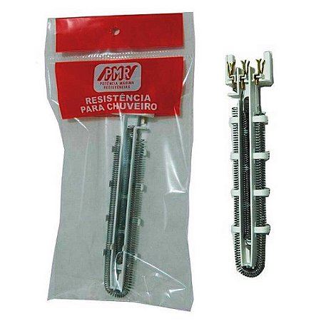 Kit 02 Resistencia Ducha Lorenzetti Advanced Multitemperatuta e Advanced Turbo 5500W 127V PMR