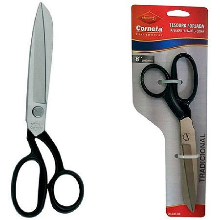 Tesoura Forjada utilizada por Alfaite, Tapeceiro, Tosador de Ovelhas e Carneiro Original Corneta