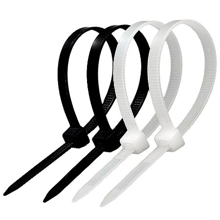 Kit 1000 Abraçadeira de Nylon 6.6 Uso Profissional | 2,5x150 mm | Alta Resistência | Proteção UV |