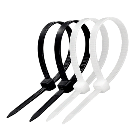 Kit 1000 Abraçadeira de Nylon 3,6x400 mm - Alta Resistência - Proteção UV - Uso Profissional