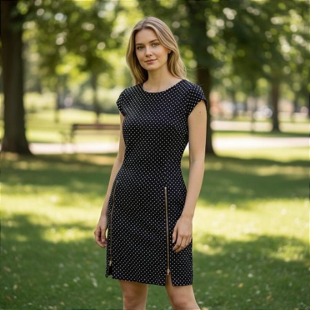 Vestido curto feminino