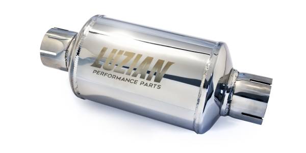 Abafador intermediário esportivo em inox Luzian (linha premium) LA022 Compact