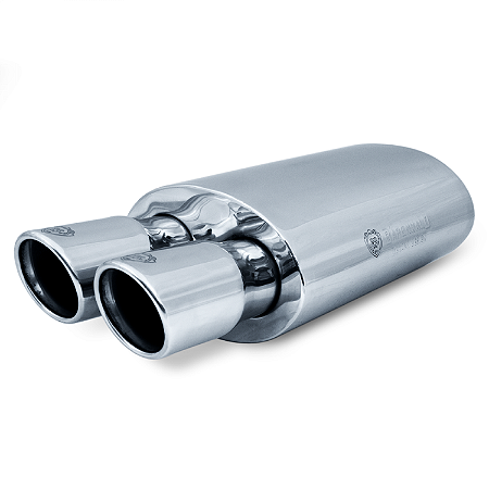 Abafador Esportivo em Inox Bärenwald Stuttgart com ponteira dupla