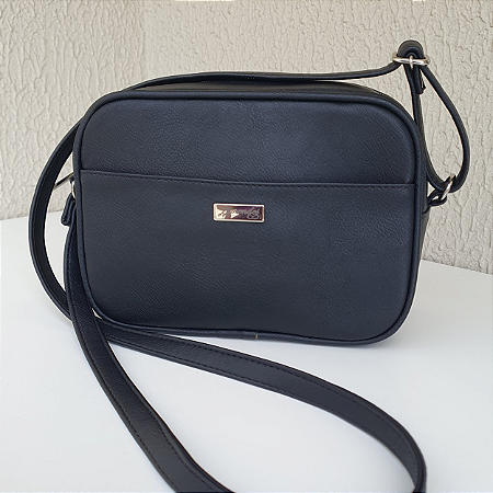 Bolsa Ane - Preto com Prata