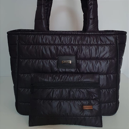 Bolsa Puffer - Preto
