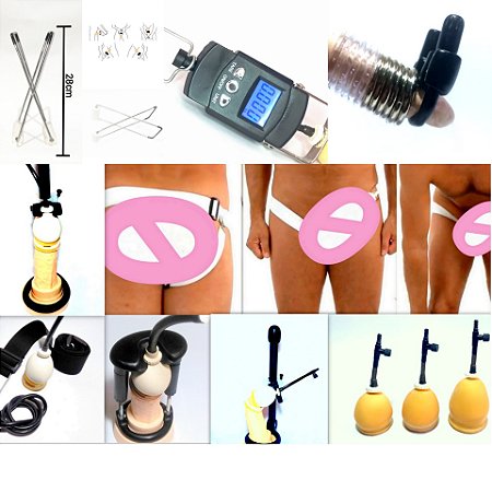 kit extensor Peniano Silver Pró Master