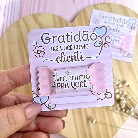 Card com Balinha - 10 unidades