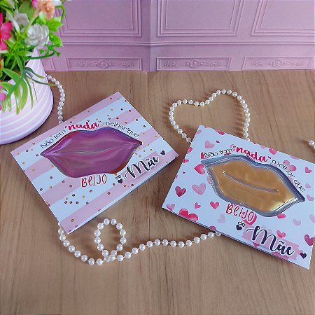 Card Beijo de Mãe - 10 unidades