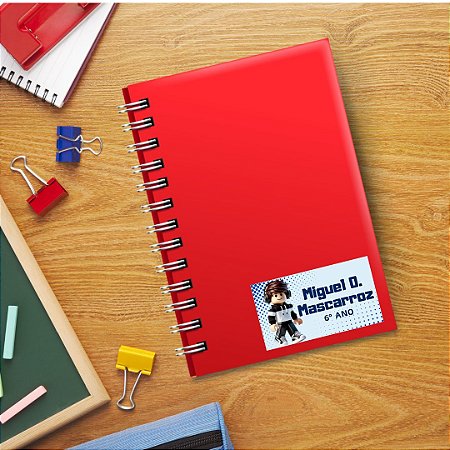 Etiquetas Escolares - Kit com 97 adesivos